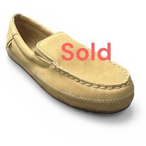 New Without Box L.L. Bean Women's Tan Brown Hearthside Slipper Leather Size 8